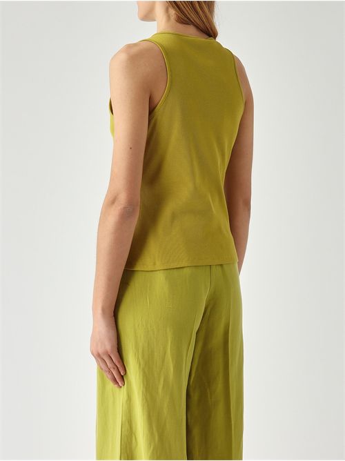 Top a costine con logo TWINSET | TT2280/12117